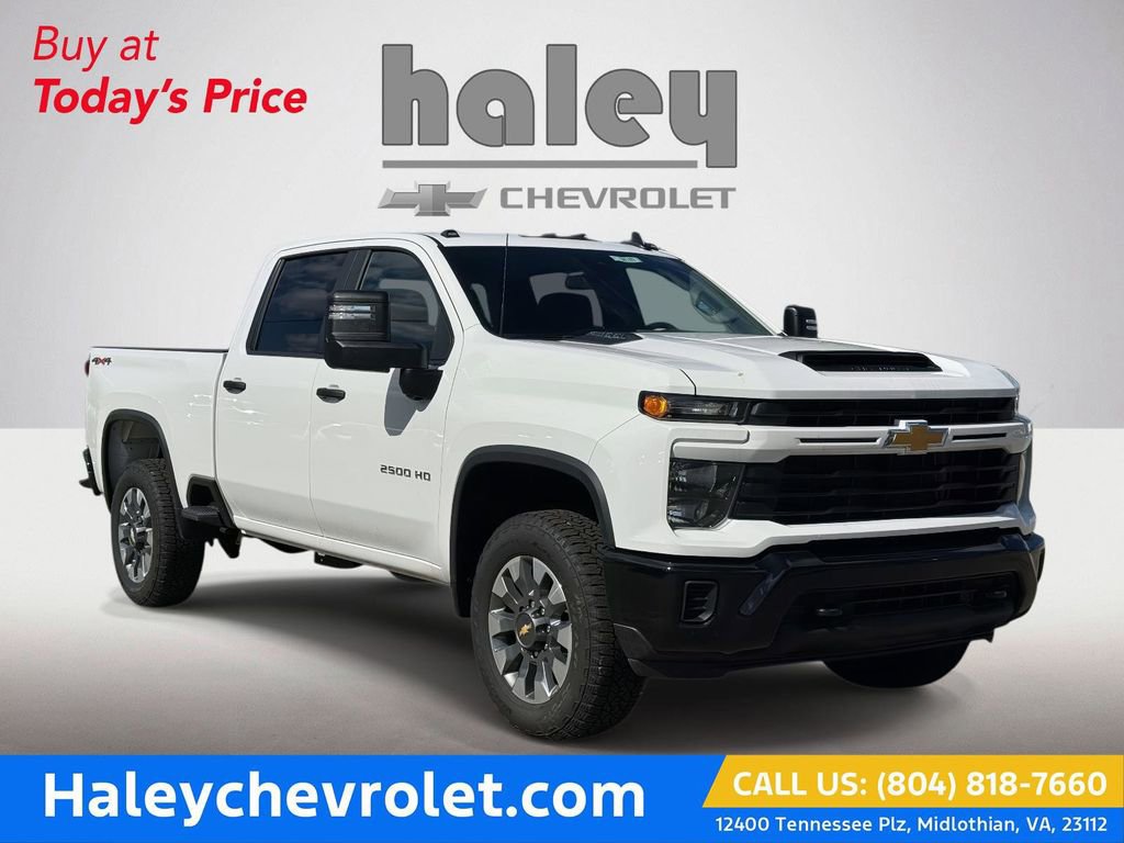New 2026 Chevrolet Silverado 2500 Custom w/ Snow Plow Prep/Camper Package image 1