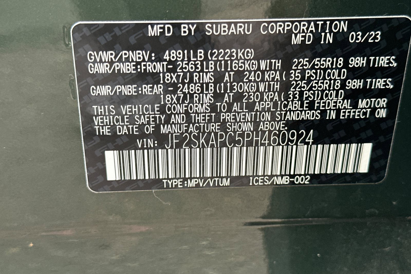 Used 2023 Subaru Forester Limited image 30