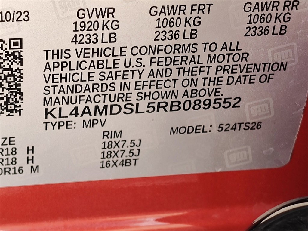 Used 2024 Buick Encore GX Sport Touring w/ Comfort Package image 19