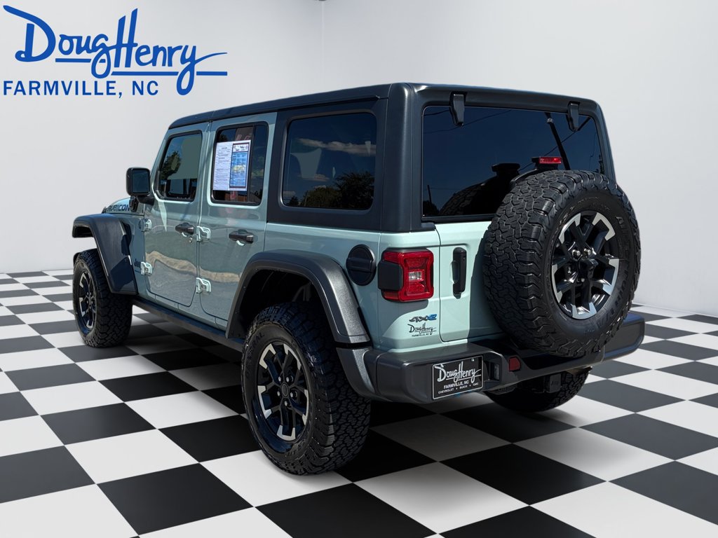 Used 2024 Jeep Wrangler Unlimited Rubicon 4xe AWD/4WD image 3