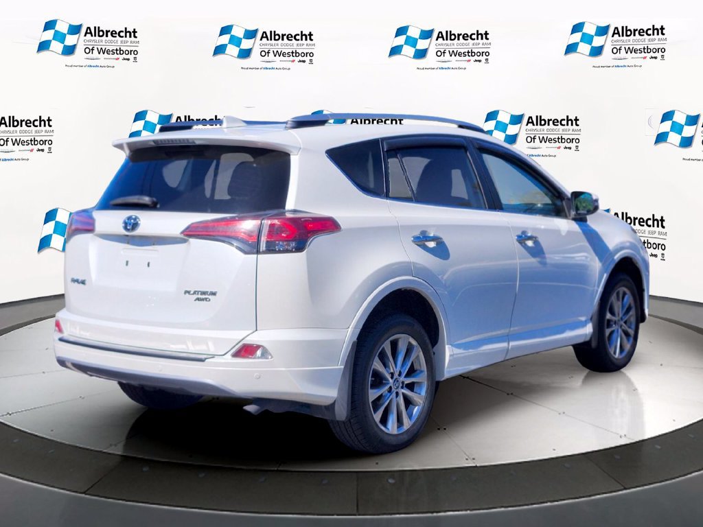 Used 2017 Toyota RAV4 Platinum w/ All Weather Liner Package AWD/4WD image 5