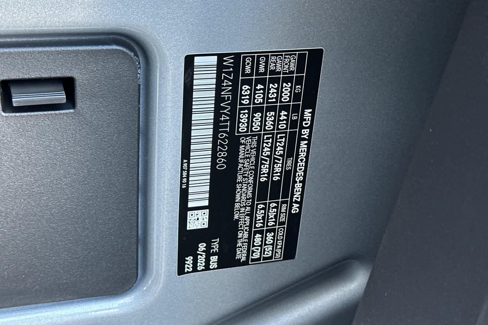 New 2026 Mercedes-Benz Sprinter 2500 image 27