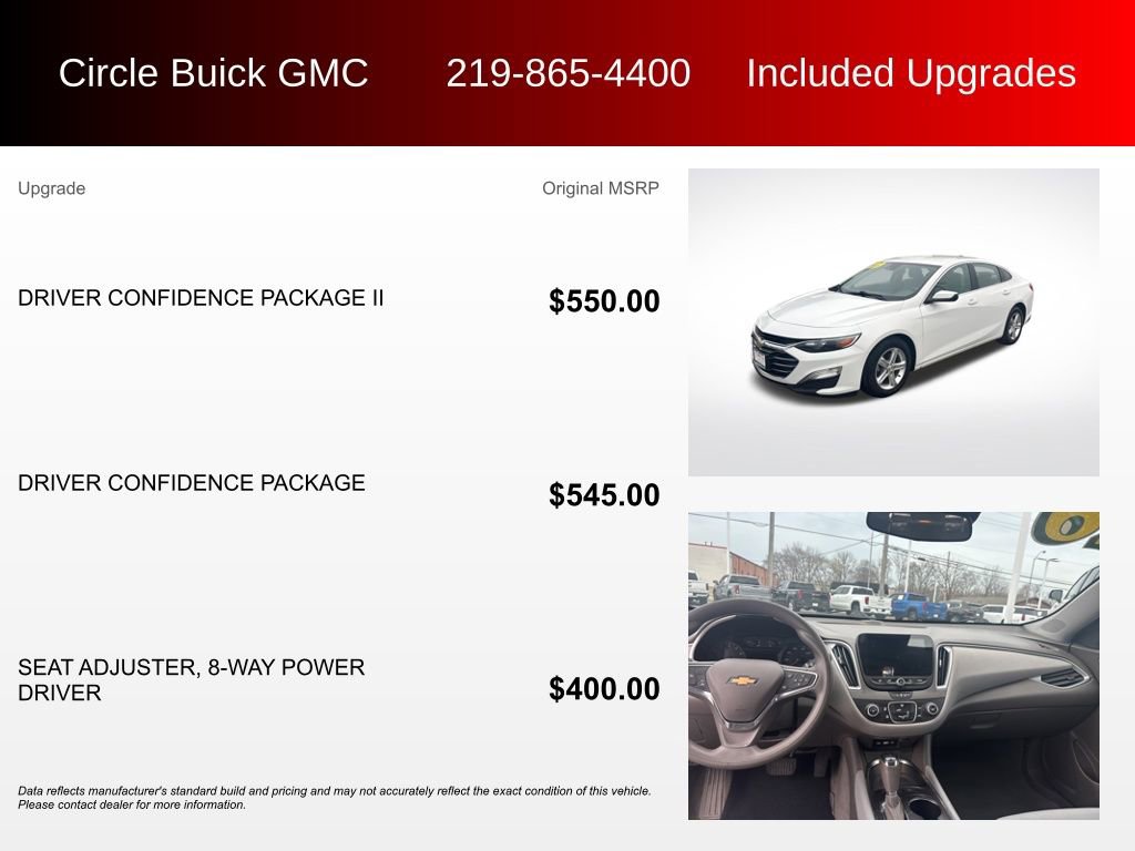 Used 2020 Chevrolet Malibu LS w/ Driver Confidence Package II image 3