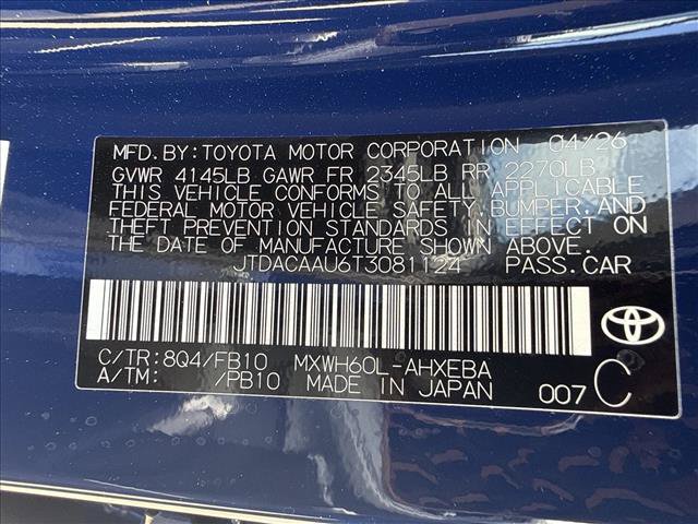 Used 2026 Toyota Prius LE FWD image 21