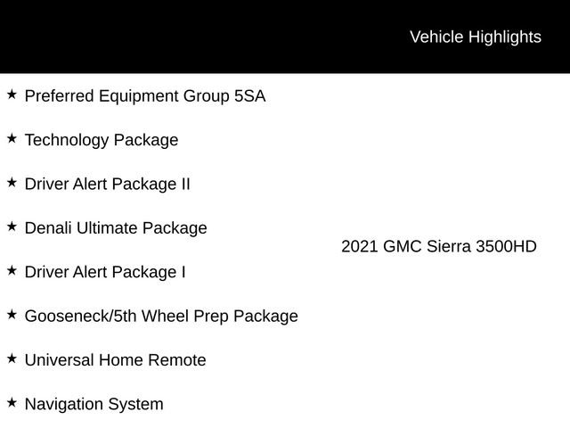 Used 2021 GMC Sierra 3500 Denali w/ Denali Ultimate Package AWD/4WD image 12