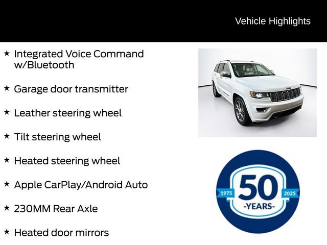 Used 2020 Jeep Grand Cherokee Overland AWD/4WD image 26
