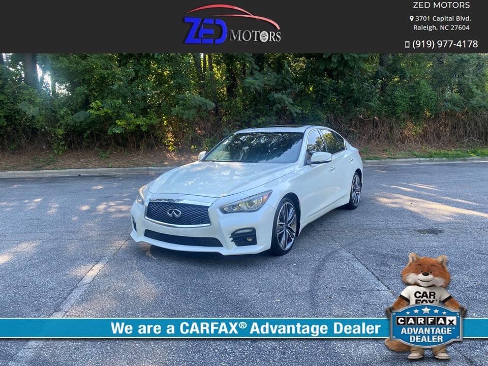 Used 2014 INFINITI Q50 w/ Navigation Package