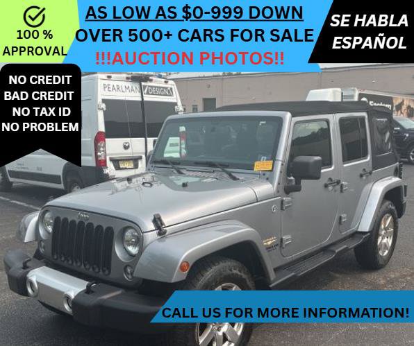 Used 2015 Jeep Wrangler Unlimited Sahara w/ Connectivity Group AWD/4WD image 1
