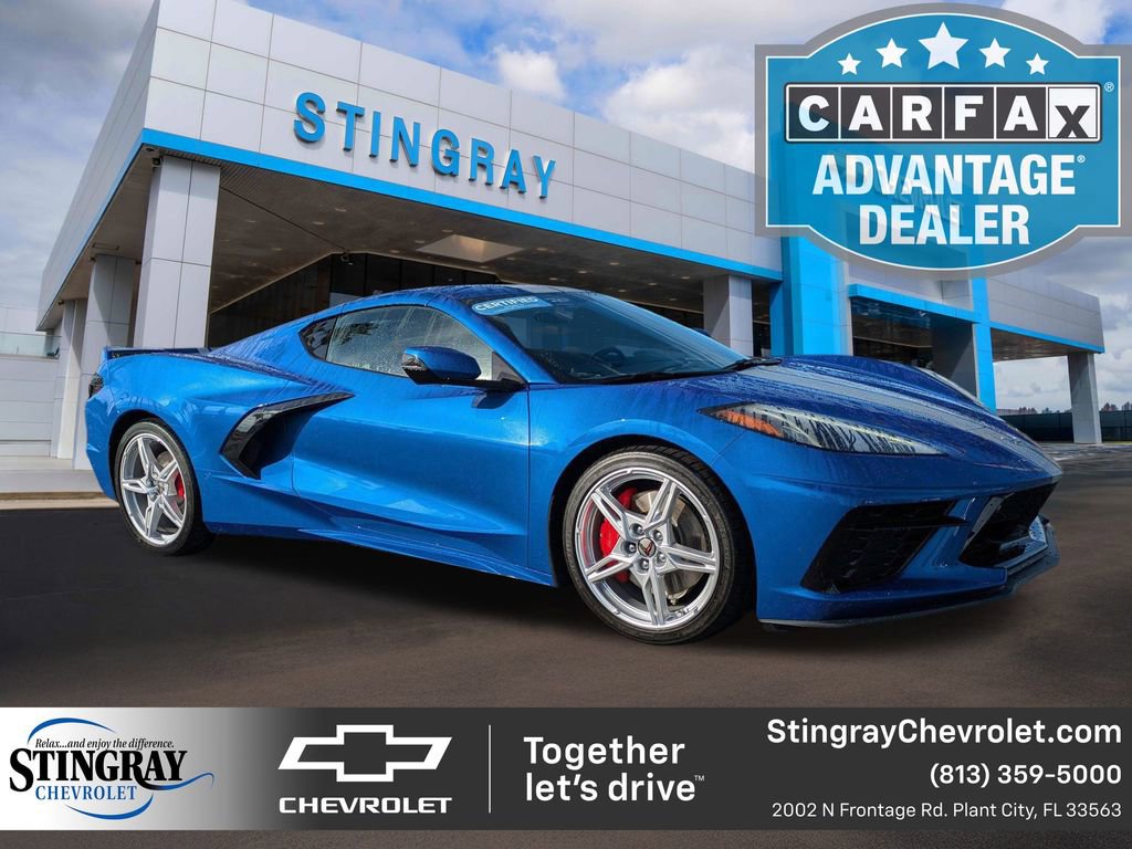 Certified 2022 Chevrolet Corvette Stingray w/ Z51 Performance Package