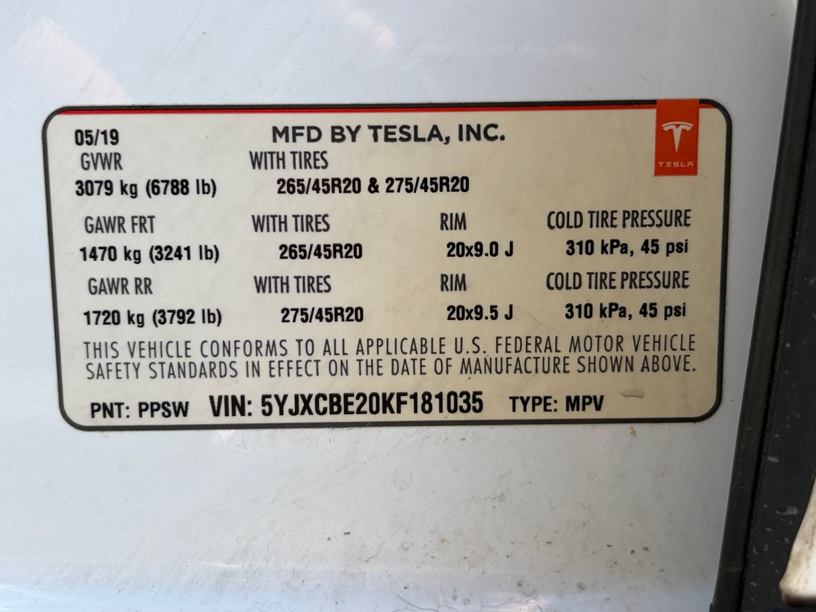 Used 2019 Tesla Model X Long Range AWD/4WD image 25