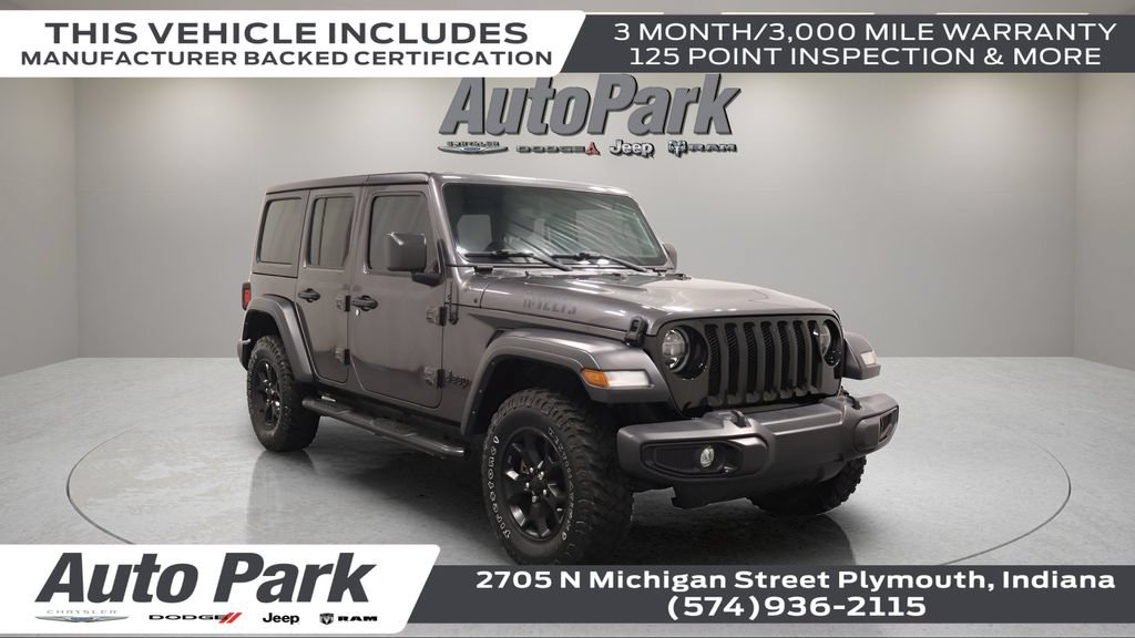 Used 2022 Jeep Wrangler Unlimited Sport AWD/4WD image 1
