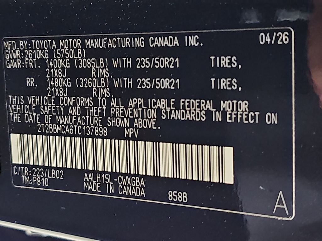 New 2026 Lexus RX 350 AWD/4WD image 35