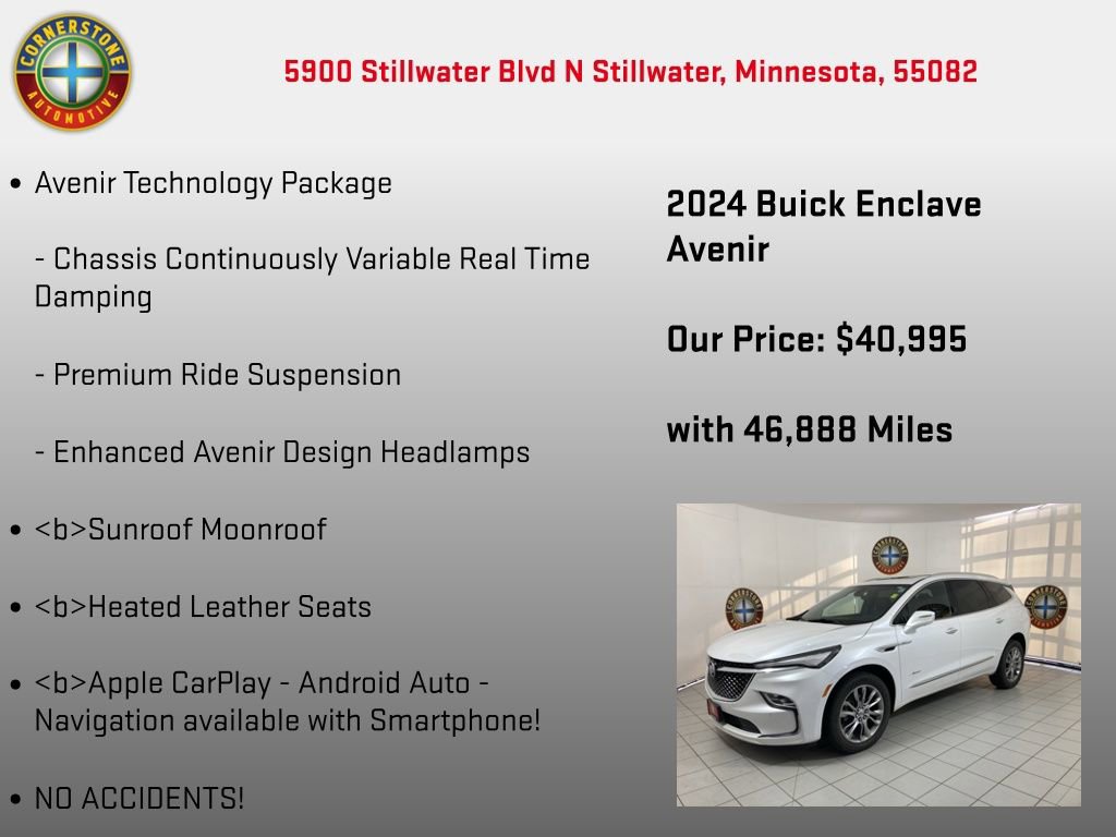 Used 2024 Buick Enclave Avenir image 5