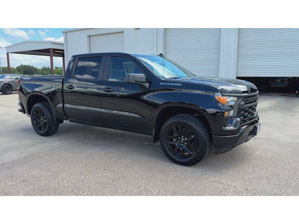 New 2026 Chevrolet Silverado 1500 Custom w/ Turbomax Blackout Package AWD/4WD image 2