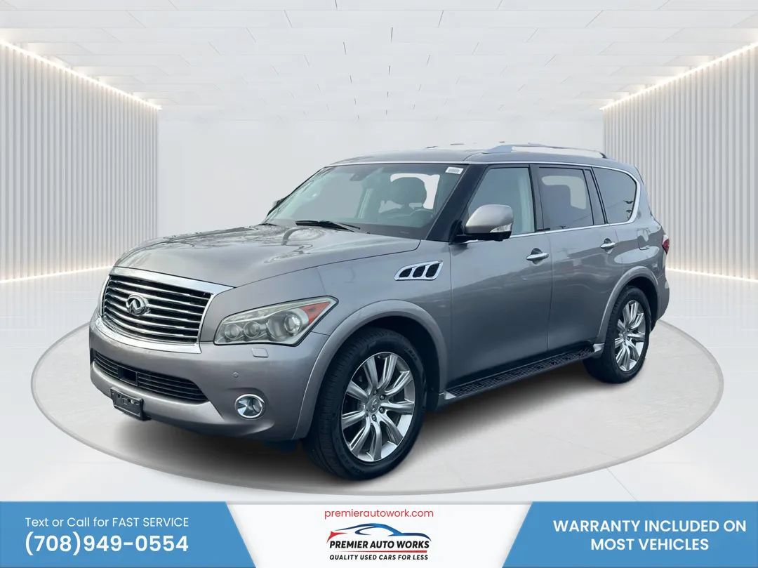 Used 2013 INFINITI QX56 4WD w/ Deluxe Touring Pkg