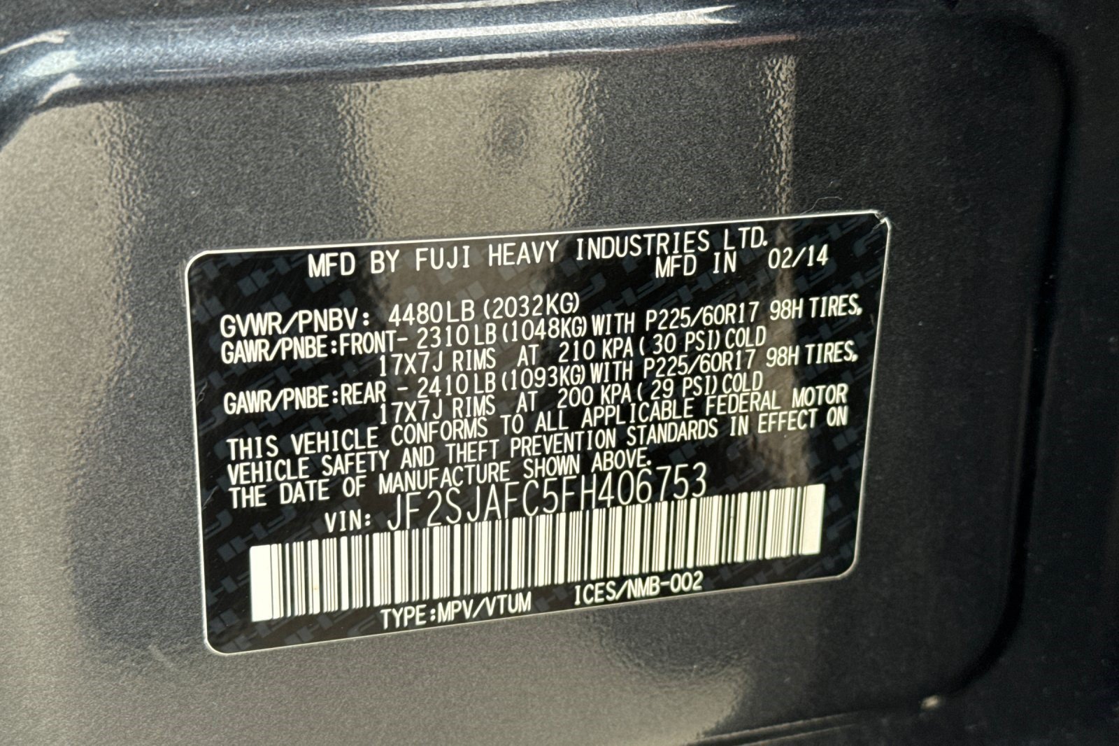 Used 2015 Subaru Forester 2.5i Premium AWD/4WD image 25