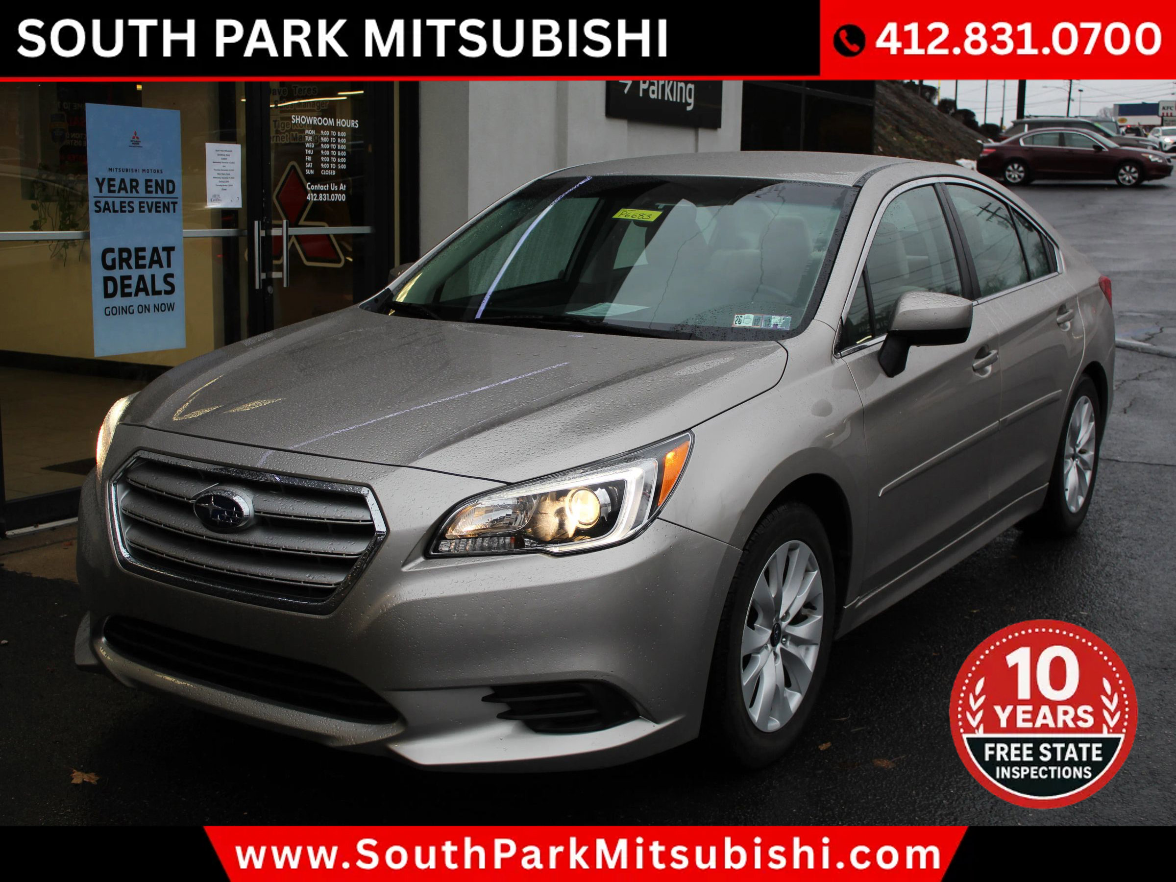 Used 2017 Subaru Legacy 2.5i Premium image 3