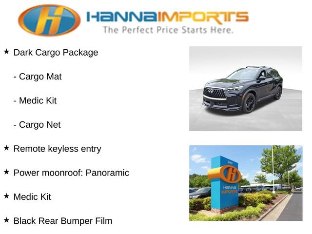 Used 2026 INFINITI QX60 Sport w/ Dark Cargo Package AWD/4WD image 15