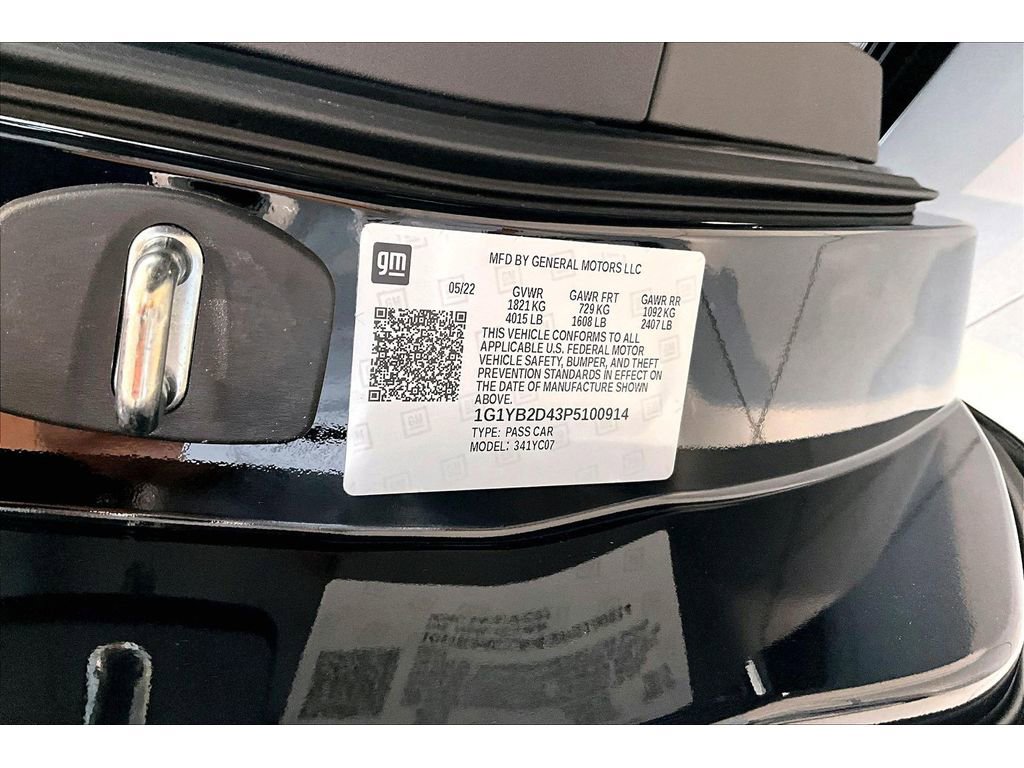 Used 2023 Chevrolet Corvette Stingray Preferred Cpe w/ 2LT image 29