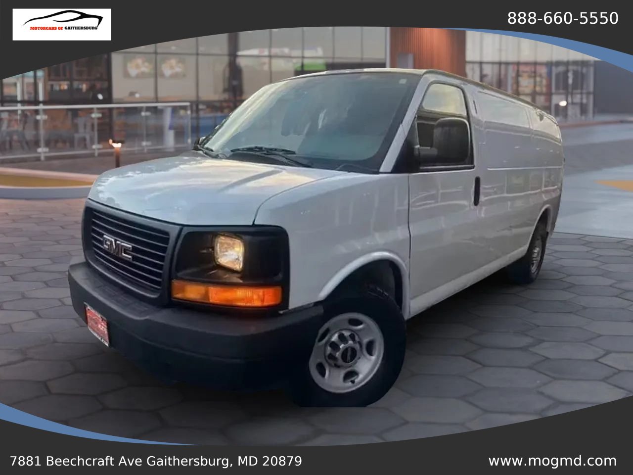 Used 2013 GMC Savana 2500 w/ Cold Climate Package RWD image 3