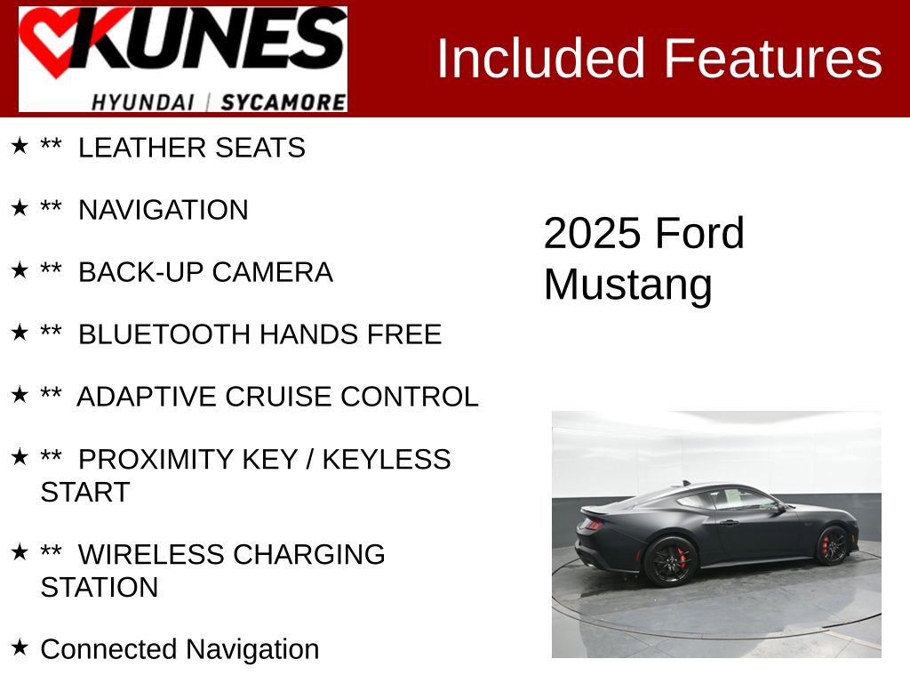Used 2025 Ford Mustang GT Premium RWD image 2