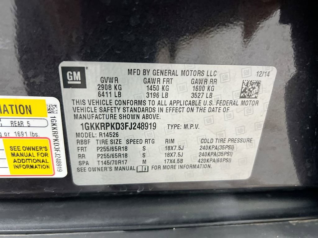 Used 2015 GMC Acadia SLE image 28