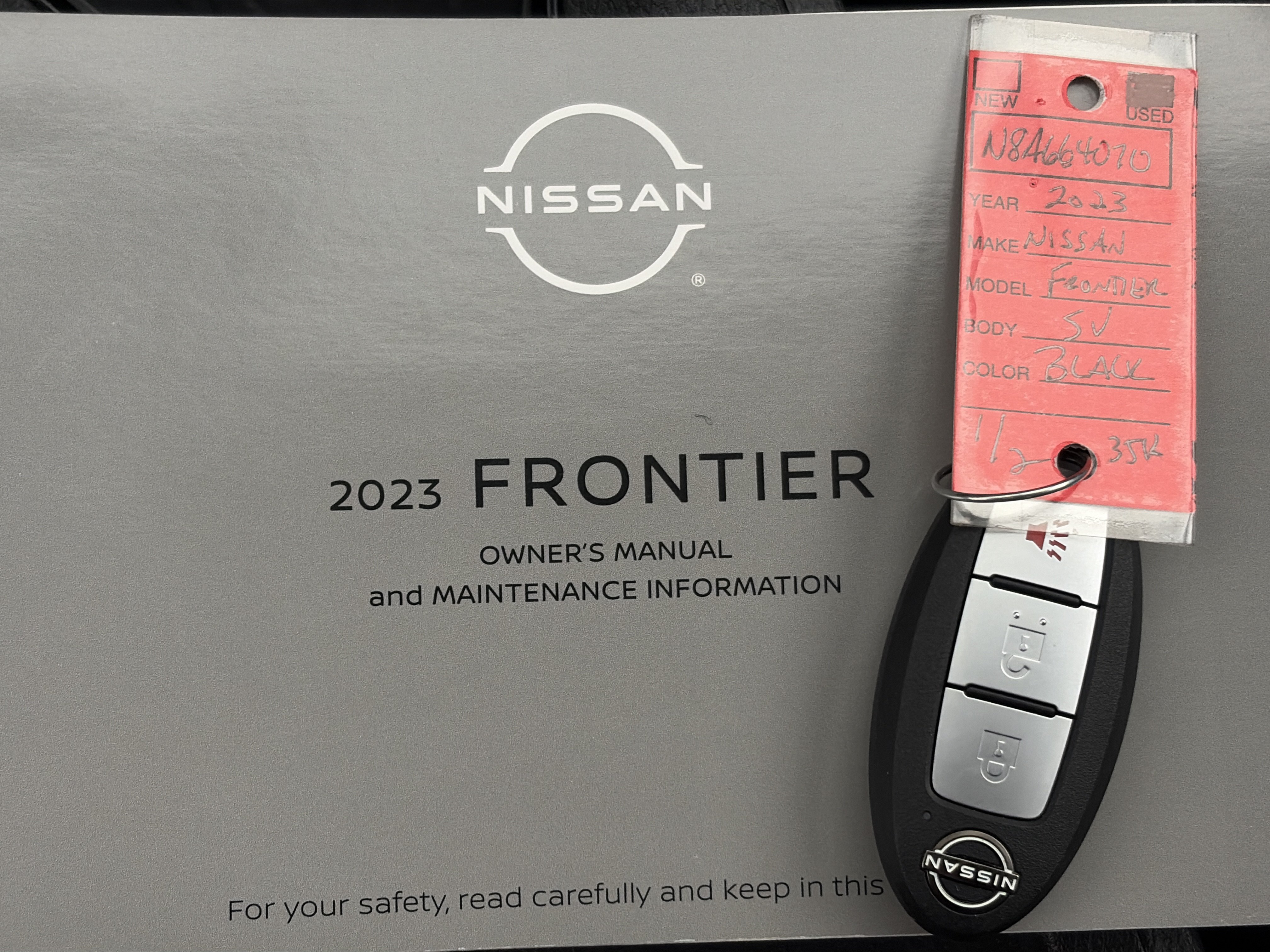 Used 2023 Nissan Frontier SV w/ Midnight Edition Package AWD/4WD image 38