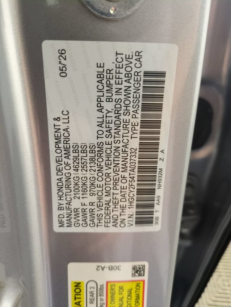 New 2026 Honda Accord Sport image 29