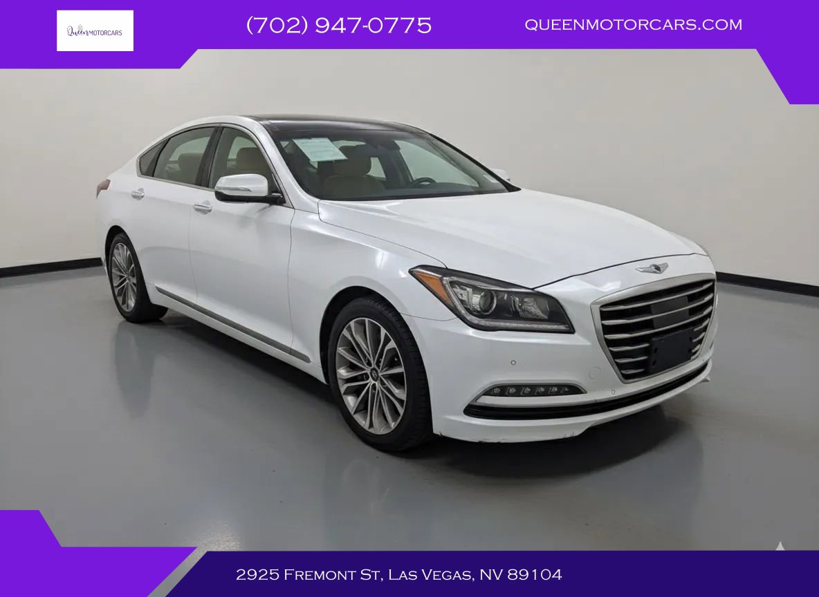 Used 2017 Genesis G80 3.8 w/ Option Group 02