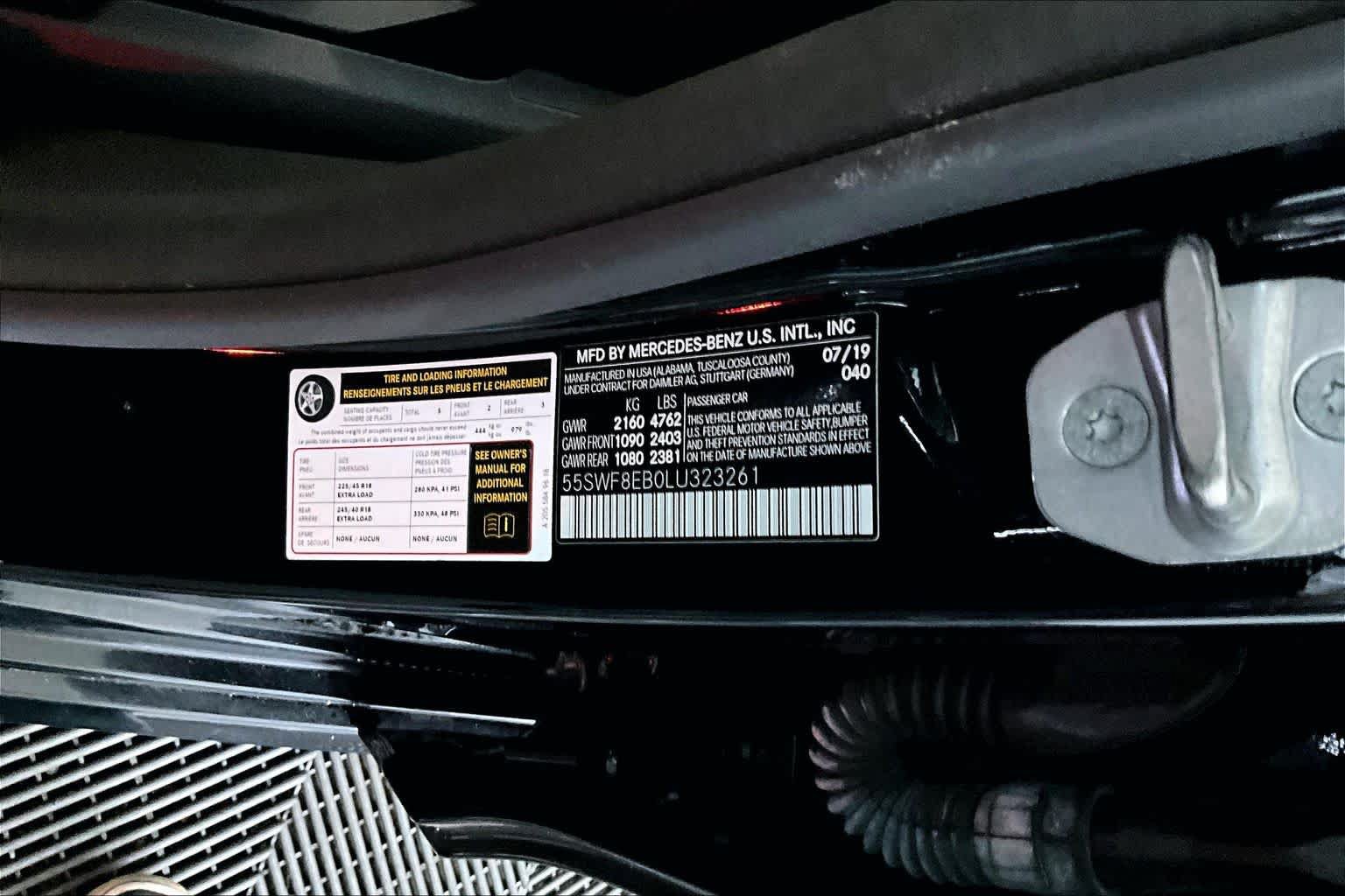 Certified 2020 Mercedes-Benz C 300 4MATIC Sedan image 31