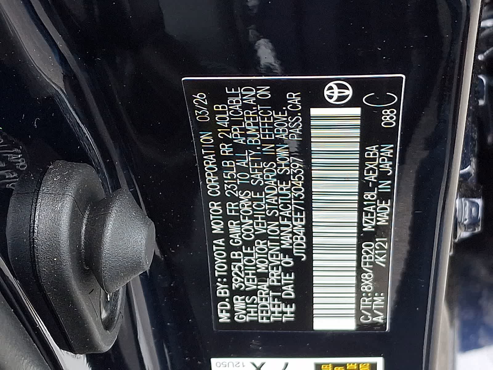 New 2026 Toyota Corolla LE FWD image 20