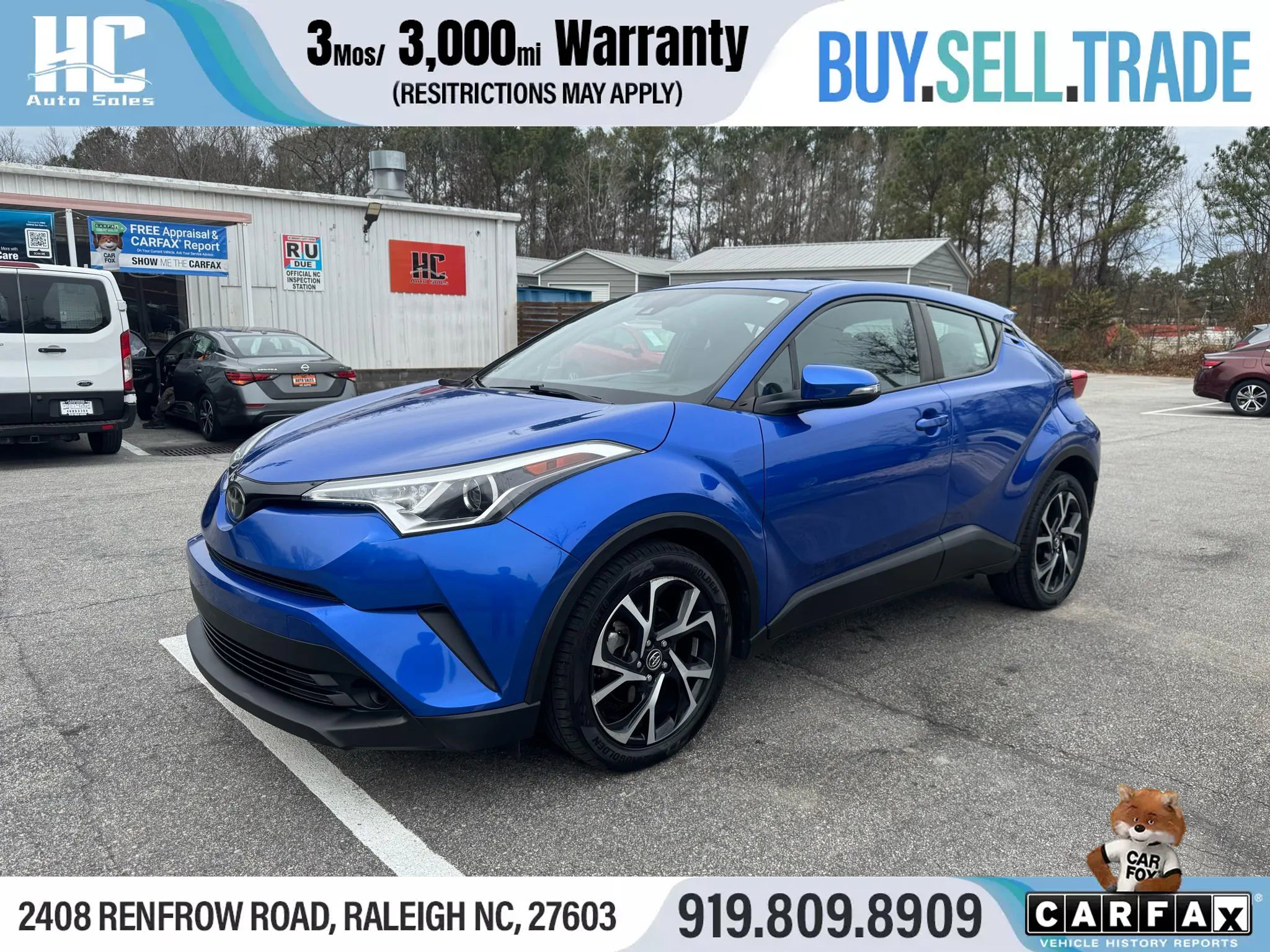 Used 2018 Toyota C-HR XLE