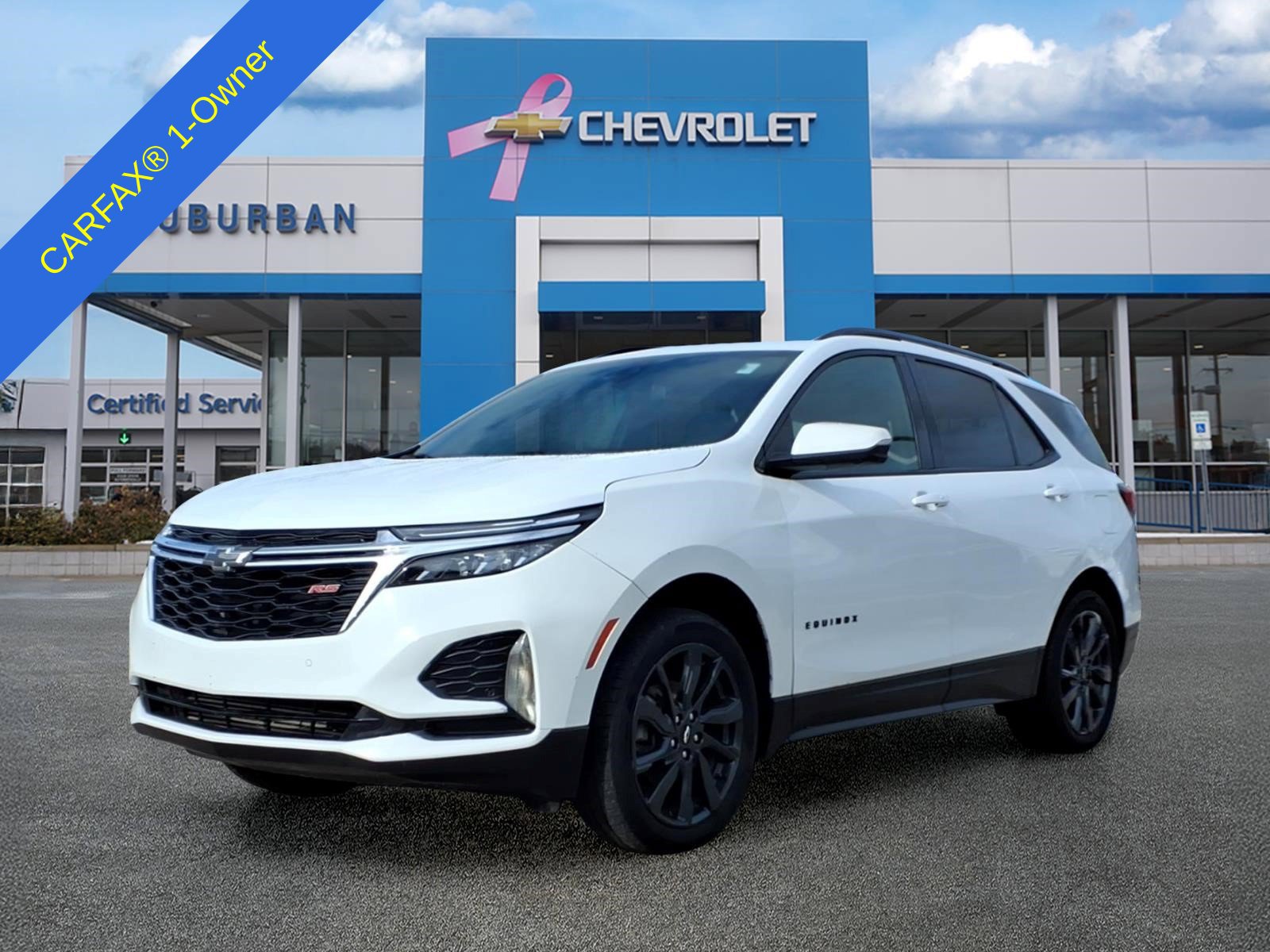 Used 2022 Chevrolet Equinox RS w/ RS Leather Package