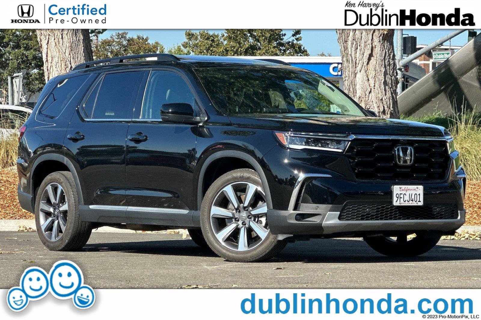 Certified 2023 Honda Pilot Elite