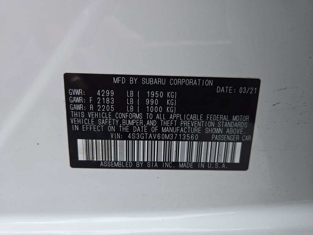 Certified 2021 Subaru Impreza 2.0i Premium image 29