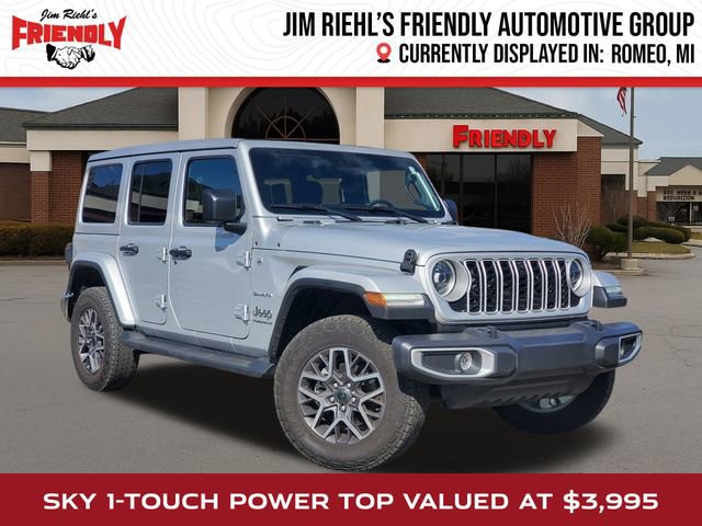 Used 2024 Jeep Wrangler Sahara w/ Technology Group