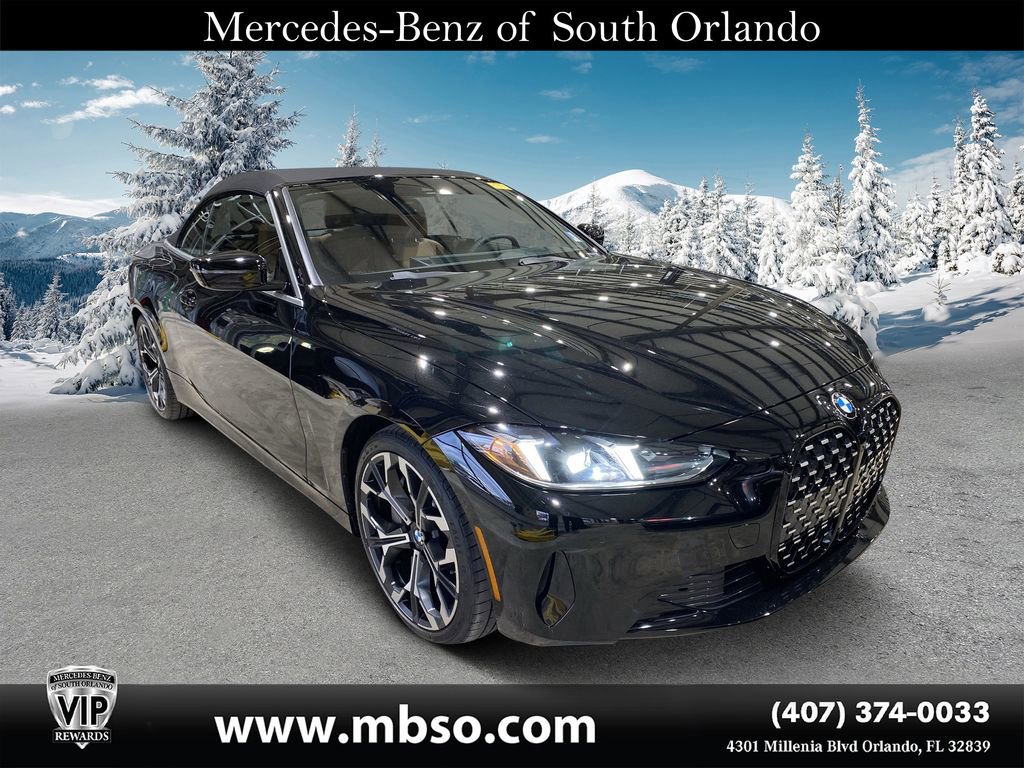 Used 2025 BMW 430i Convertible w/ Premium Package image 1