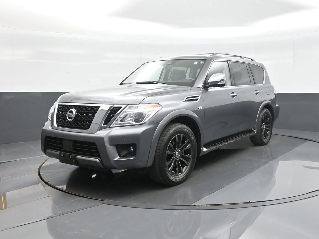 Used 2019 Nissan Armada Platinum w/ Captain's Chairs Package AWD/4WD image 3
