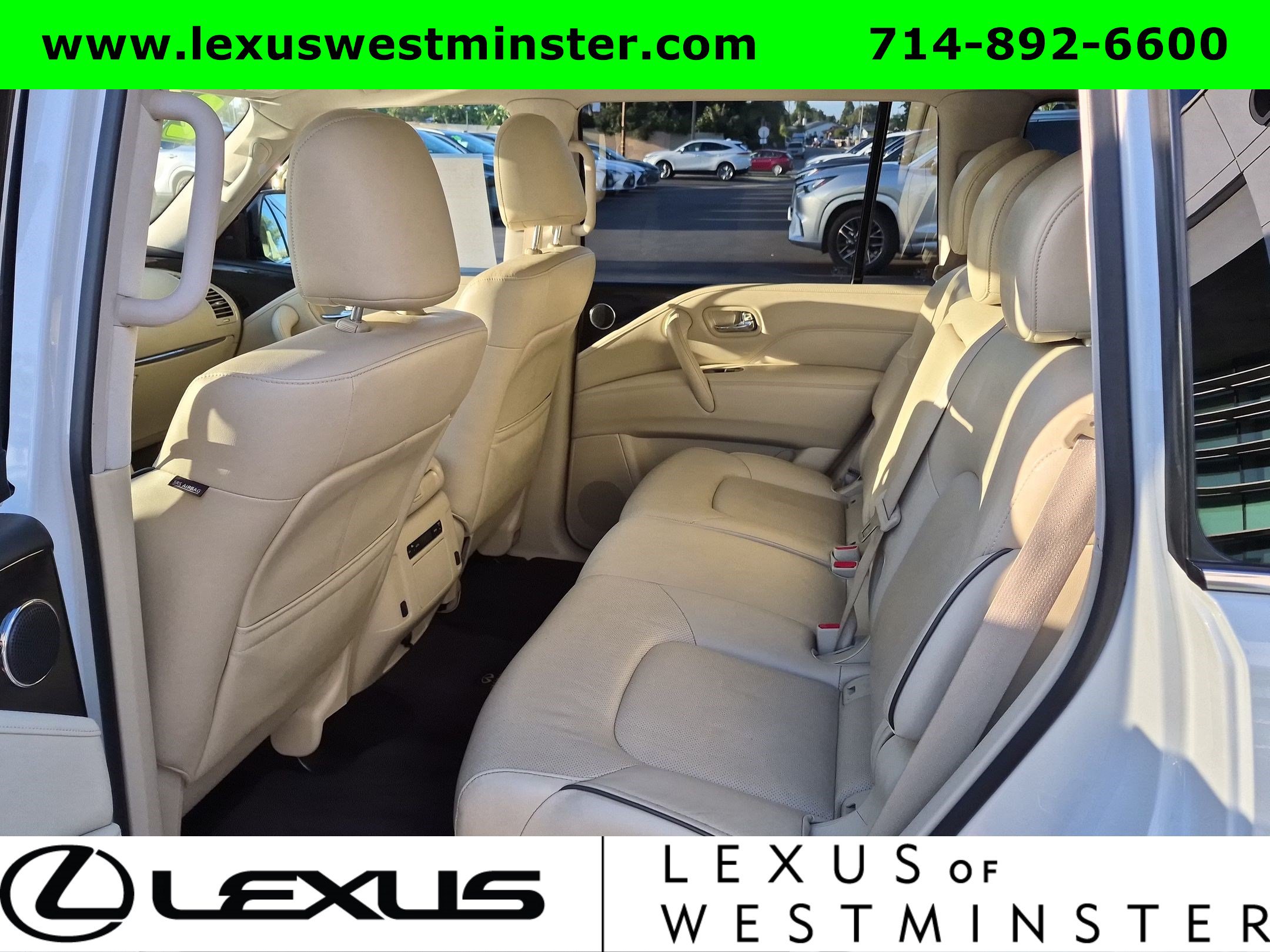 Used 2020 INFINITI QX80 Luxe w/ Proassist Package AWD/4WD image 14