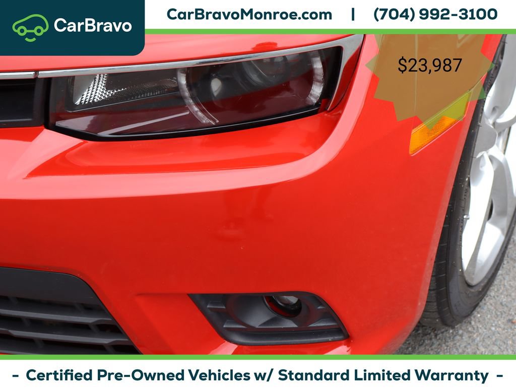 Certified 2015 Chevrolet Camaro SS w/ RS Package RWD image 11