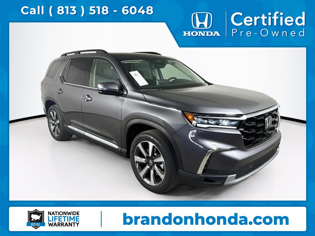 Certified 2025 Honda Pilot Touring