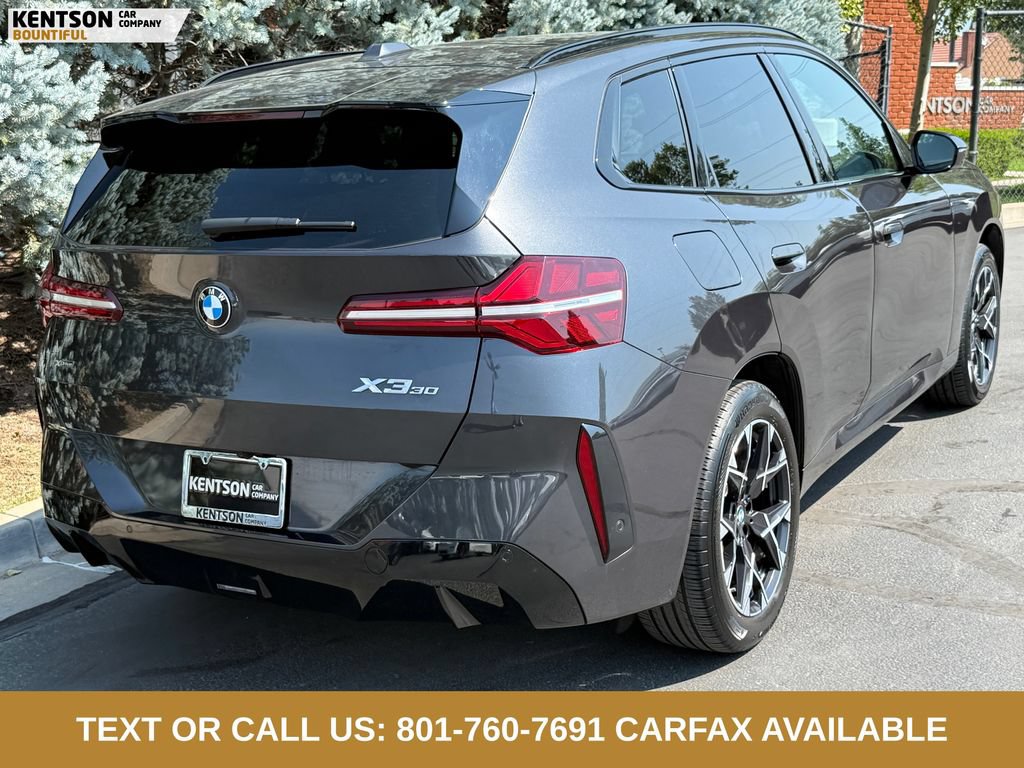 Used 2025 BMW X3 xDrive30i w/ Premium Package AWD/4WD image 8