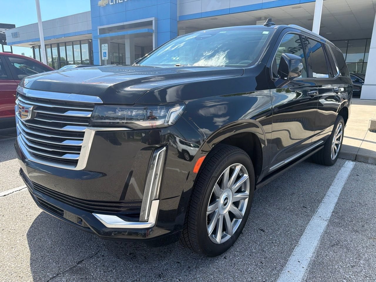 Used 2022 Cadillac Escalade Premium Luxury Platinum AWD/4WD image 7