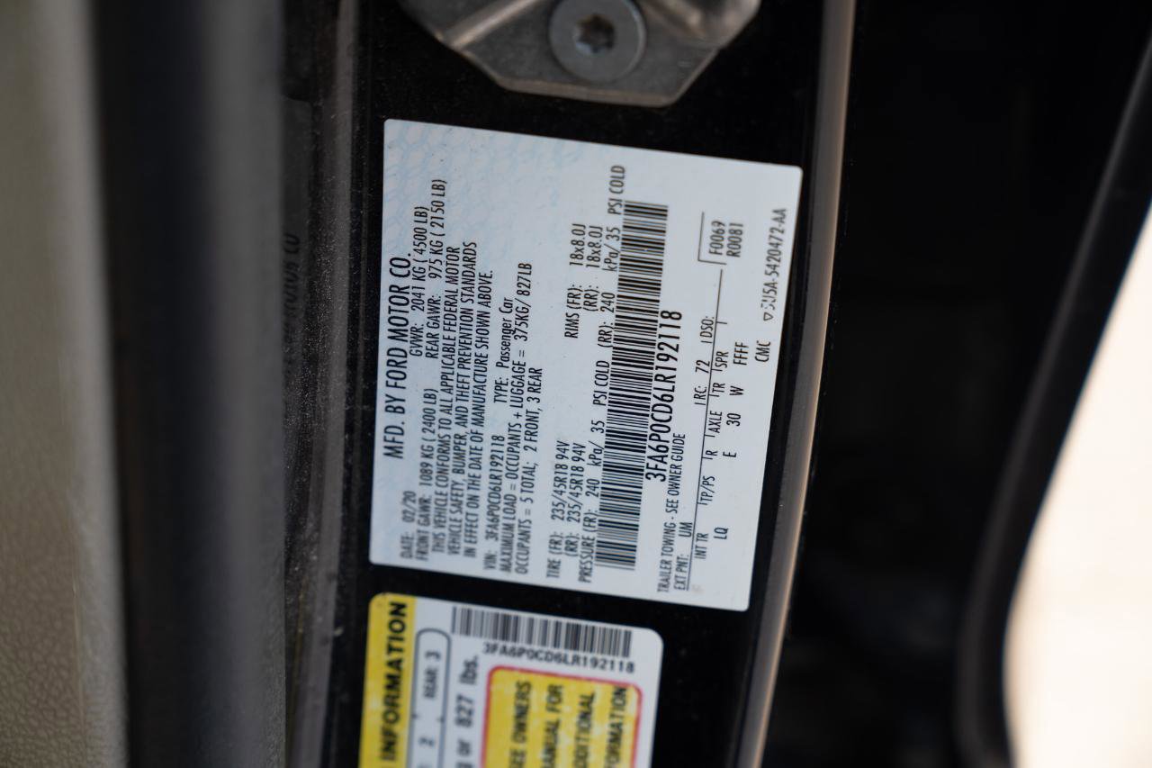 Used 2020 Ford Fusion SEL FWD image 36