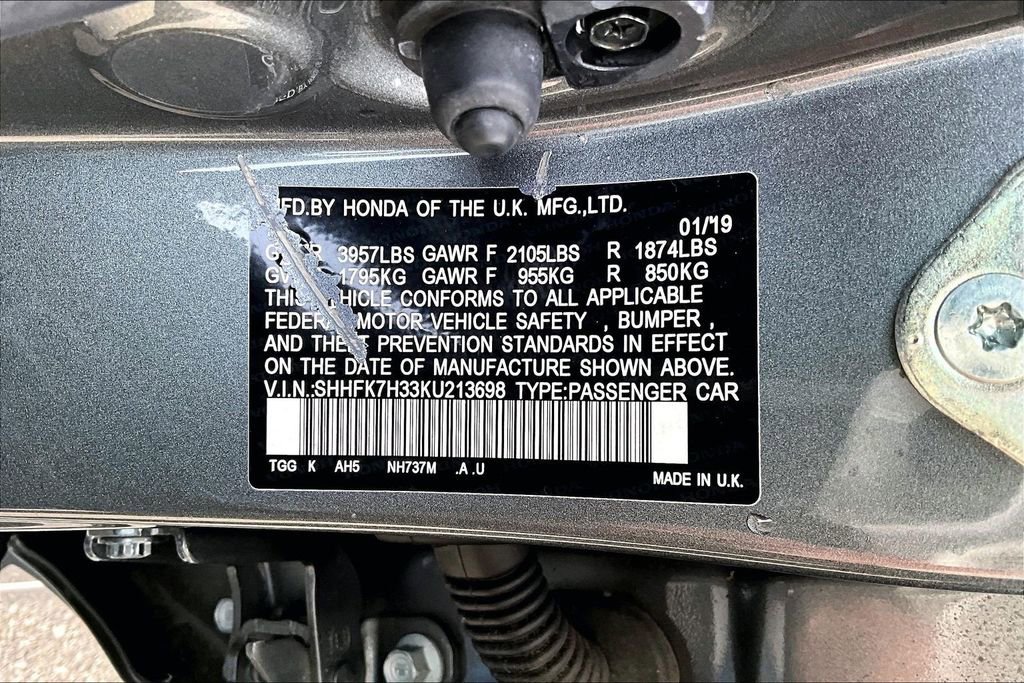 Used 2019 Honda Civic LX image 16