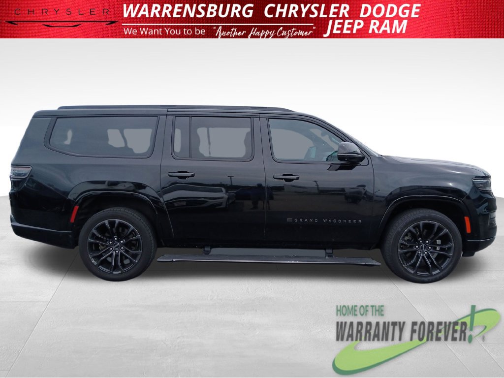Used 2024 Jeep Grand Wagoneer L Series II w/ Quick Order Packagew 28T AWD/4WD image 3
