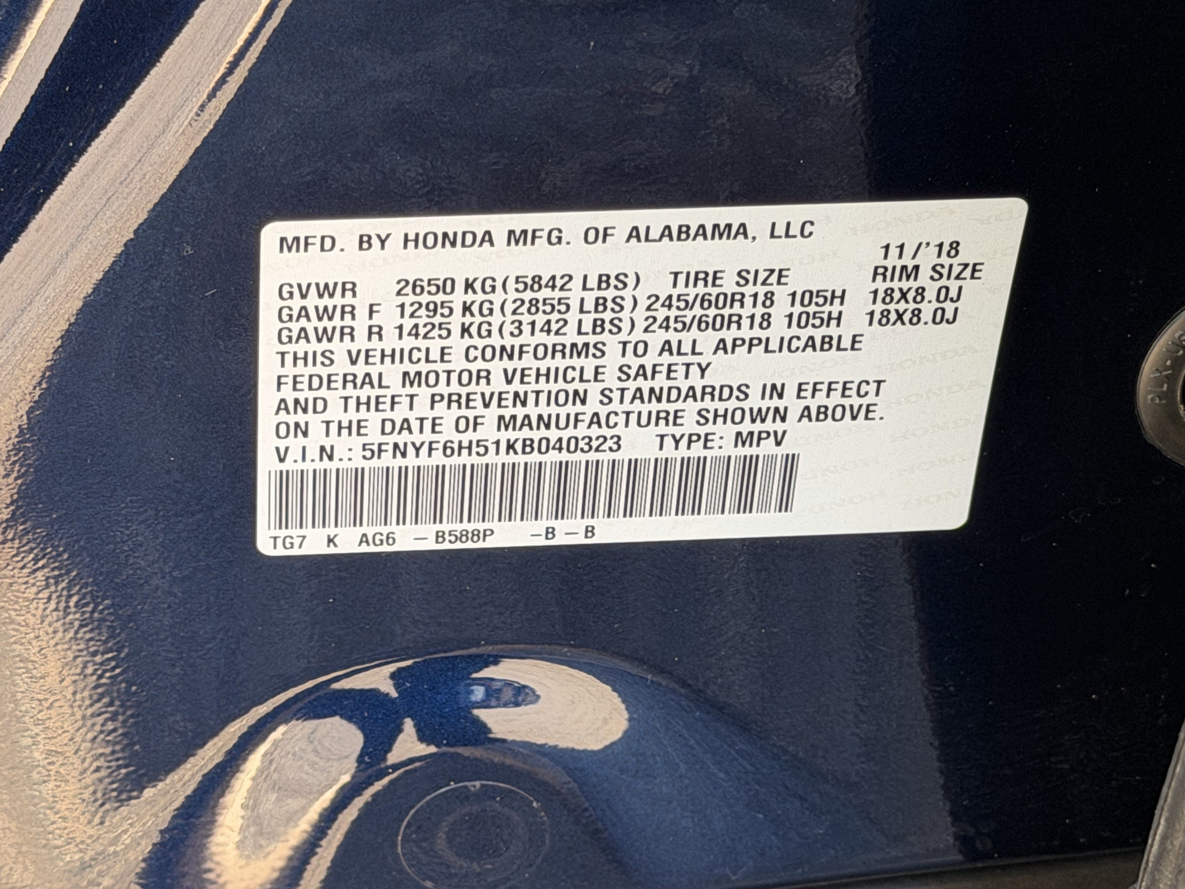Used 2019 Honda Pilot EX-L image 30