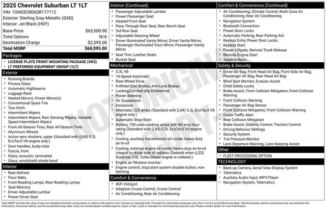 Used 2025 Chevrolet Suburban LT image 11