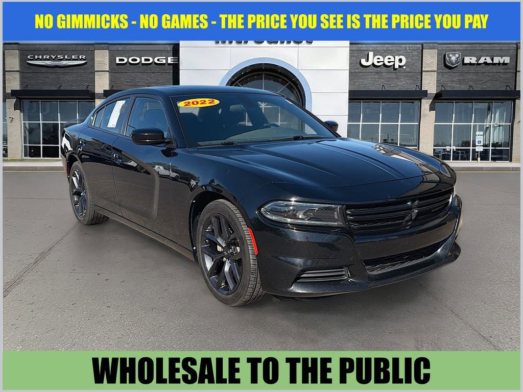 Used 2022 Dodge Charger SXT w/ Blacktop Package image 1