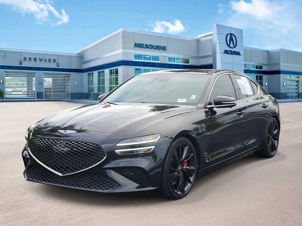 Used 2023 Genesis G70 3.3T w/ Sport Prestige Package image 3